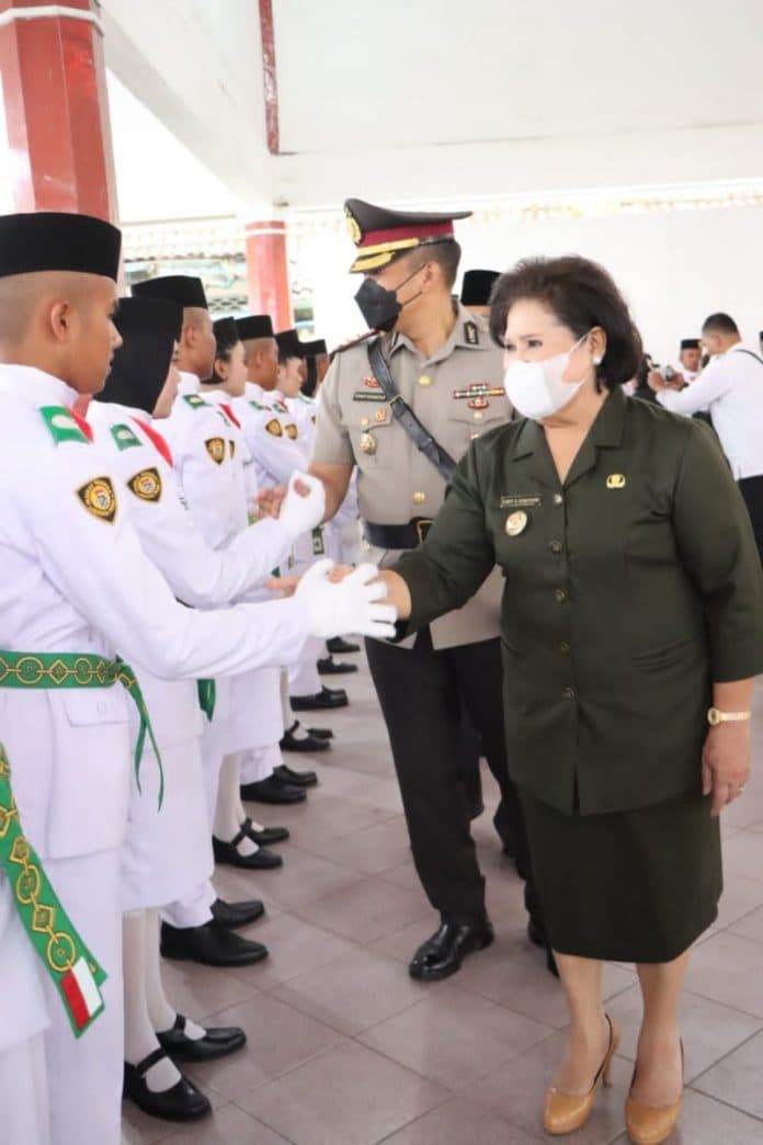 paskibraka_kabupaten_karo_dikukuhkan