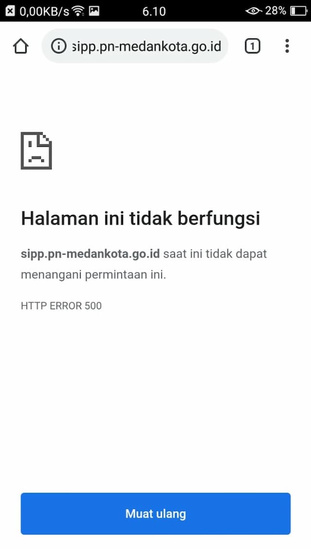 sipp_pn_medan_tak_bisa_dibuka